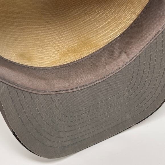 Vintage 90s Funkley Bar & Lounge Hat Cap Gray Camouflage Minnesota Snapback - Picture 5 of 9